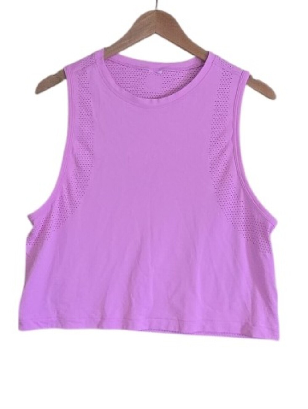 PINK Victoria's Secret Mesh Cropped Tank Top
